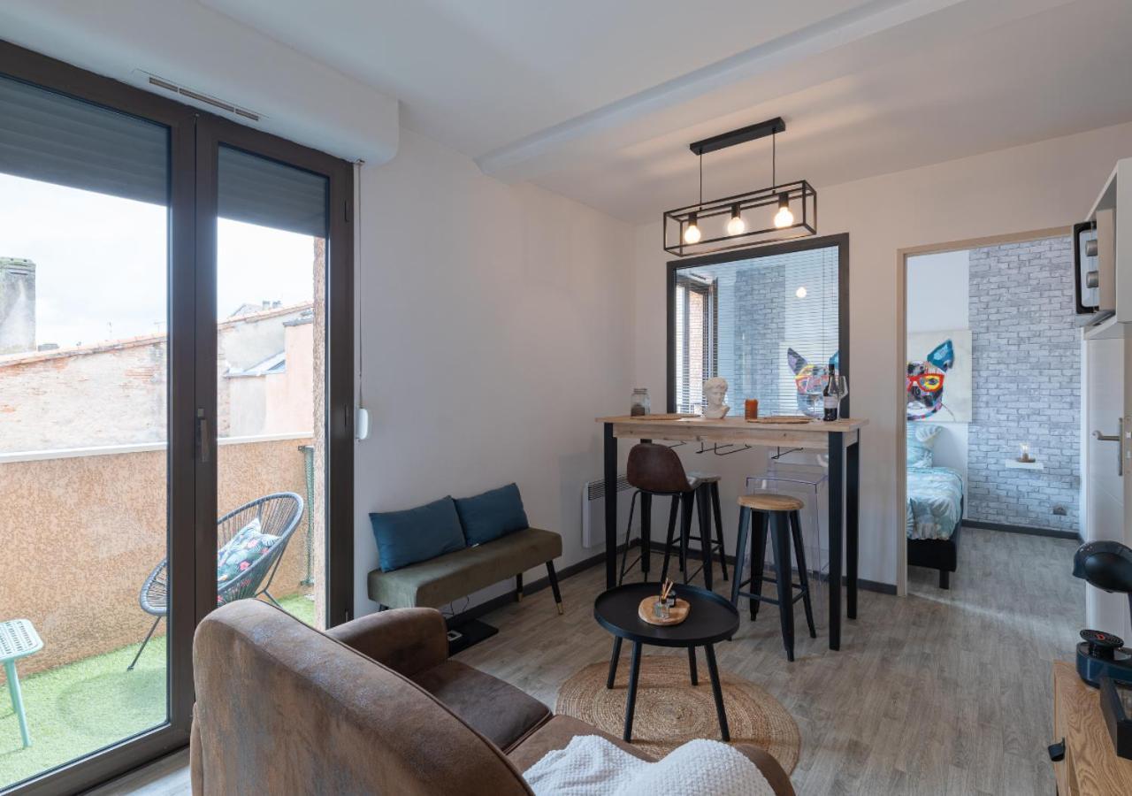 Cachette Chic A Montauban Apartment Exterior foto